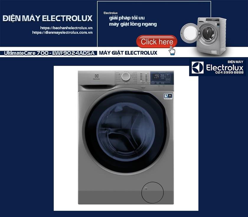 UltimateCare 700 - EWF9024ADSA Máy giặt Electrolux UltimateCare 700, cửa trước, hiện đại tiết kiệm năng lượng, kiểu dáng sang trọng phù hợp cho gia đình, dịch vụ sửa chữa, bảo trì máy giặt Electrolux Uy tín.