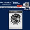 Máy giặt Electrolux hiện đại, bền bỉ, thiết kế nhỏ gọn tiết kiệm không gian cho gia đình. Dịch vụ sửa chữa uy tín tại Điện Tử Điện Lạnh Nguyên Dương, liên hệ 0988 177 888 để được hỗ trợ chuyên nghiệp.