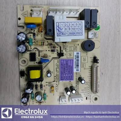 Bảng mạch điện tử nguồn tủ lạnh Electrolux, linh kiện điện lạnh cao cấp, thiết bị điện tử Uy tín, phù hợp sửa chữa tủ lạnh Electrolux, liên hệ 0988 177 888.