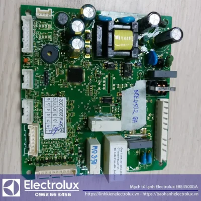 Bo mạch điều khiển tủ lạnh Electrolux EBE4500GA, linh kiện điện tử Uy tín, thích hợp sửa chữa, thay thế các dòng tủ lạnh Electrolux, hỗ trợ kỹ thuật uy tín tại Nguyễn Dương.