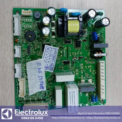Chính hãng mạch tủ lạnh Electrolux EME3500MG, linh kiện điện tử cao cấp, thiết bị điện lạnh Electrolux Uy tín, sửa chữa và thay thế linh kiện tủ lạnh Electrolux tại Nguyễn Dương.