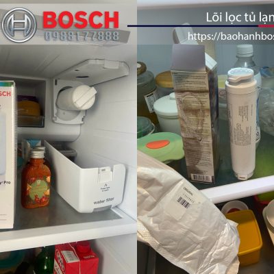 Cặp mặt bên trong tủ lạnh, bộ lọc khí Bosch UltraClarity Pro, thực phẩm và hộp đựng gia vị, đồ uống, trứng trong tủ lạnh công nghiệp, dịch vụ sửa tủ lạnh uy tín tại Đà Nẵng.