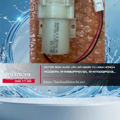 Van điện tử máy bơm nước lấy đá ngoài từ lạnh Hitachi, phụ kiện sửa chữa máy lạnh, linh kiện điện tử điều hòa, vật tư thay thế thiết bị làm lạnh Hitachi Uy tín.