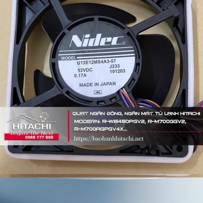 Đèn quạt làm mát máy lạnh Hitachi, quạt tản nhiệt cho hệ thống điều hòa không khí, quạt hút gió phù hợp cho các dòng máy lạnh hiện đại, Uy tín Nhật Bản.