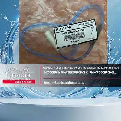Dây cảm biến nhiệt cho tủ lạnh Hitachi, hàng Uy tín Thái Lan, phù hợp các model R-W660FPGV3X, R-M700FPGV2, dùng để tự động chốt đá tự động.