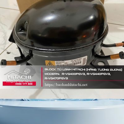 Lốc điều hòa Hitachi R600a cho các dòng máy nén R-VG400PGV3, R-VG440PGV3, R-VG470PGV3, hiệu suất cao, ổn định, phù hợp sửa chữa điện lạnh tại Nguyễn Dương.