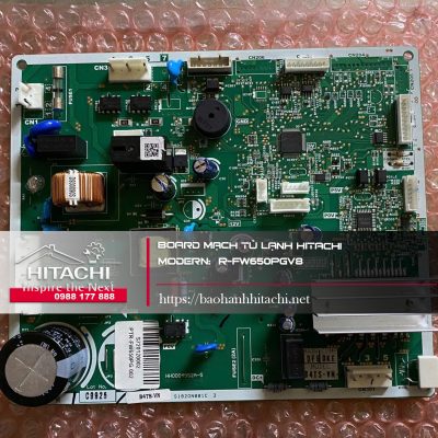 Mainboard điện tử máy lạnh Hitachi model R-FW650PCV8 chất lượng cao phù hợp sửa chữa, thay thế linh kiện Uy tín, đảm bảo hoạt động ổn định.