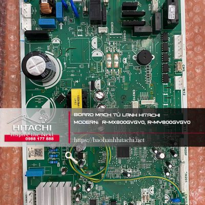 Bảng mạch tủ lạnh Hitachi hiện đại, linh kiện điện tử Uy tín, phù hợp sửa chữa và thay thế thiết bị cold storage. Đảm bảo hoạt động tối ưu của tủ lạnh Hitachi, dịch vụ uy tín tại Nguyễn Dương.