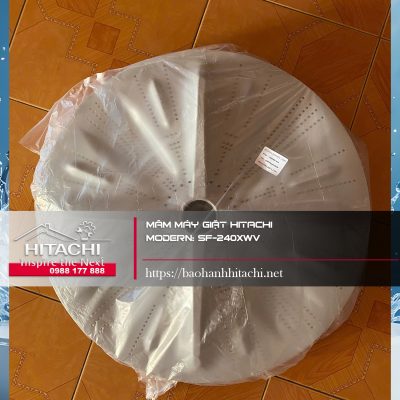 Lồng giặt Hitachi hiện đại, mẫu SF-240XWY, mới nguyên chưa lắp đặt, phù hợp cho các thiết bị gia dụng, dịch vụ sửa tủ lạnh, điện lạnh.