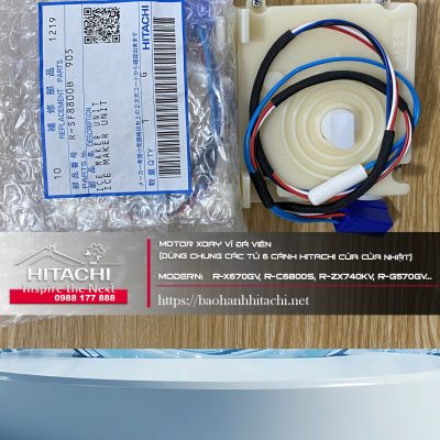 Thiết bị linh kiện máy đá tuyết, mô-đun điều khiển nhỏ gọn phù hợp cho các dòng tủ đá Hitachi Nhật Bản.