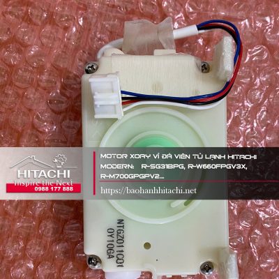 Điện tử điều khiển máy lạnh Hitachi, linh kiện motor xoy đá viên từ mạch điều khiển máy lạnh Hitachi model R-SG31BPG, R-W660FPGV3, R-M700GPGPV2.